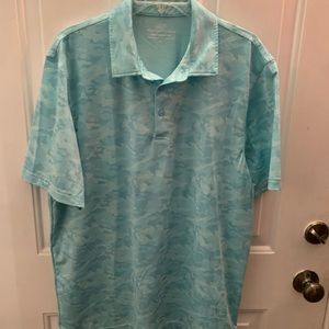 Aqua Camo Vineyard Vines Men’s Shirt